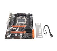 Akozon Placa Base de Escritorio X99 DDR4 para Chipset X99 con Material de PCB Admite 4 Ranuras de Memoria DDR4