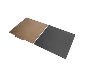 Akozon Placa de Acero para Resortes de Primera Calidad con Recubrimiento en Polvo PEI de Doble Cara para Impresión 3D Magnética - Compatible con CR-6 SE - Dimensiones: 255x245 Mm