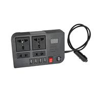 Akozon Power Inverter, Voltaje de Onda Sinusoidal Modificada de 12 V Converter 600W con Protección Múltiple para Electrodomésticos, Televisores, Reproductores de DVD, Adecuado para