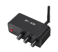 Akozon Preamplificador de Sonido 20dB Dual Op Amp NE5532 Preamplificador Estéreo con Puertos y 3,5 Mm para Tocadiscos, Parlantes y Auriculares