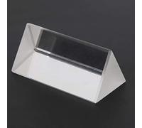 Akozon Prisma Triangular de Vidrio óptico K9 30X30X60Mm para Enseñar Espectro de Luz y Efectos de Fotografía