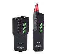 Akozon Probador de Cable de Red Portátil WT 58D, Rastreador de Cables Multifuncional, Detector Telefónico