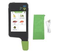 Akozon Probador de Nitrato Digital Portátil Detector de Radiación Alimentaria para Pescado Fruta de Carne Vegetal (BLACK)