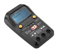 Akozon Probador de Transistores Digital Pro, Medidor de Componentes Smd con Pantalla Lcd, Resistencia de Inductancia de Acitor