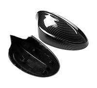 Akozon Protector de Cubierta de Espejo Retrovisor Estilo Fibra de Carbono Premium para Retrovisor de Puerta Izquierda y Derecha E90 05 07