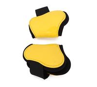 Akozon Protector de Piernas - Botas de Tendón 4 PCS Protectoras Cómodas y Botas de Salto - Equipo Ecuestre (Un par de Patas traseras Medianas.)