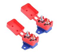Akozon Protector de Sobrecarga de Perno de Disyuntor de Reinicio Automático para Coches, Barcos, Yates, Equipos Electromecánicos, 2 uds. (15A)