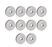 Akozon Pulgar con Mochila Redonda, Tuerca 304 Conector Plano de Acero Inoxidable Localización de Nueces Ajuste Ajuste a Través del Orificio Tuerca Apriete la Mano (M6)