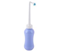 Akozon Pulverizador de bidé Portátil de 450 ml: Dispositivo de Limpieza Post-inodoro Apto para Viajes para una Mejor Higiene Personal