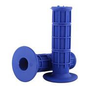 Akozon Puños para Motocicleta, 1 par manillares de Goma universales para Motocicleta de 22mm/25mm Empuñaduras de Mano para Barra de Goma Antideslizante Empuñadura de Empuje de Extremo (Blue)