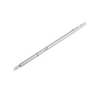 Akozon Punta de soldador para soldadores serie T12, Reemplazo de la herramienta de soldadura para la estación de retrabajo FX-951 (T12-C4)
