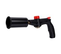 Akozon Quemador de Antorcha de Butano Multifunción con Boquilla de 50 Mm, Conexión Roscada de Llama Ajustable para Cocinar, Asar, Cocina, Fogata, Excluye Botes de Butano