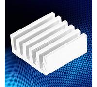 Akozon Radiador de Disipador de Calor de Aluminio de 100 Piezas 9x4x9 Mm para Enfriamiento de Transistores de Amplificador, PCB y MOS