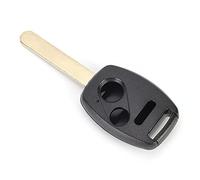 Akozon Reemplazo de Entrada sin Llave 2+1 Botón Llave Remota Case de Carcasa Fob con Corte para Automóviles