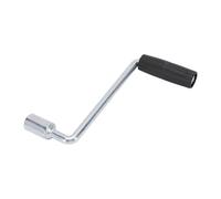 Akozon Reemplazo de la Manija del Gato del Remolque, Manivela Galvanizada de Acero Al Carbono con Cómodo Agarre de Plástico para el Gato de Manivela Manual del Remolque RV