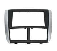 Akozon Reemplazo de Radio de Coche Fascia 2DIN para Marco de Panel de Bisel Estéreo de Plástico ABS 2009 2013 y 2007 2012