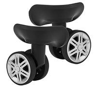 Akozon Reemplazo de Rueda para Transporte de Equipaje Universal 1 par de Barras de Dibujo Accesorio