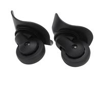 Akozon Reemplazo de Ruedas de Equipaje Negras, 1 par de Maletas con Ruedas A53 Ruedas de Repuesto para Maletas de Viaje Universales