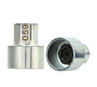 Akozon Reemplazo del Zócalo de la Tuerca del Robo de la Llave de Bloqueo de la Rueda 1 3 5 6 7Series X1 X2 X3 X4 X5 X6 Z4 (#29)