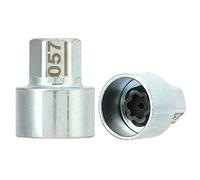 Akozon Reemplazo del Zócalo de la Tuerca del Robo de la Llave de Bloqueo de la Rueda 1 3 5 6 7Series X1 X2 X3 X4 X5 X6 Z4 (#27)