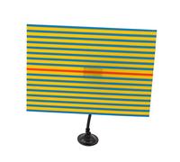 Akozon Reflector de Tablero de Línea de Abolladuras sin Pintura, Herramienta de Reparación de Removedor de Pruebas de Daños por Granizo para Carrocería de Coche sin Luz