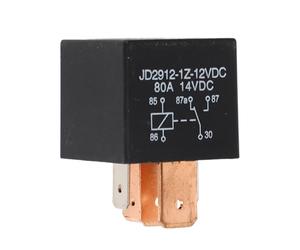 Akozon Relé de Interruptor de 2 Piezas para Automoción 5 Pines 80 A Relé de Carga Dividida de Corriente Grande para Vehículos Eléctricos de Alta Resistencia para Camiones Automóviles