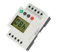 Akozon Relé de Protección de Voltaje Monofásico SVR1000: Detección Automática de CA, Pantalla LCD, Monitoreo de Sobretensión para Seguridad de Motores y Equipos (220 d.C.)