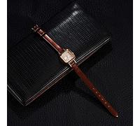Akozon Reloj de Pulsera Femenino de Moda de Cuarzo con Pantalla Analógica y Correa de PU Marrón (Brown)