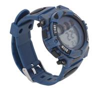 Akozon Reloj Digital para Niños Reloj Despertador Visualización de la Fecha Tiempo Dividido Alarma de Tiempo 12/24 Horas 7 Colores Retroiluminación LED de 50 M Niños de 5 a 17 Años (Blue)