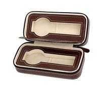 Akozon Reloj Diseño Portátil Reloj de Moda Simple Organizador de Almacenamiento (4 Ranuras)