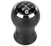 Akozon Reminnbor Cabezal de perilla de cambio de marchas Modificación del automóvil Cabezal de perilla de cambio de marchas de 5 velocidades para 2005-2010(Común)