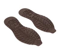 Akozon Reparación de Suela Completa de la Parte Inferior del zapato: Suelas de Repuesto de Goma Elásticas, Cortables y Antideslizantes para Zapatillas de Deporte (41-44)