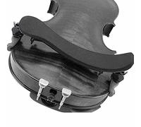 Akozon Reposabrazos de Violín de Plástico Negro con Cómodo Acolchado de Esponja para Instrumentos de 4 Tamaños (Reposa Hombros Anti-Lobo para violín 4/4)