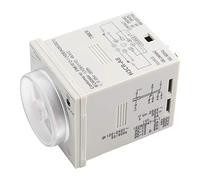Akozon Retraso Del Temporizador De Retardo H3Cr-A8 1.2S-300H Perilla De Control De Rel¨¦ De Tiempo 8 Pines 100-240Vac 100-125Vdc