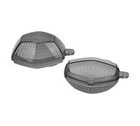 Akozon Señal de de Motocicleta, Cubierta de Lámpara Indicadora de Lente de Luz de Señal para GSX 650F 2008-2011 Negro 2008-2011 para SV 650 N S 2003-2016 DL V-Strom 2004-2011 (Negro)