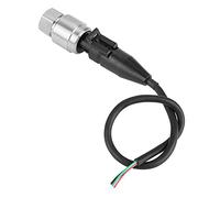 Akozon Sensor De Presión G1 / 4 Entrada 5 V Salida 0.5-4.5 V / 0-5 V Para Aceite Combustible Gas Agua Aire, Rosca Acero Inoxidable (0-1000Psi)