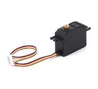 Akozon Servo de engranaje de plástico premium: actualización y piezas de repuesto para WLtoys 12428/12427 1/12 RC Car - Ligero, servo para aficionados a control remoto