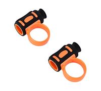 Akozon Silicone Drum Sticks 1 par Clamp/Holder de Control del Baterista para Principiantes Mejora el Agarre y la Comodidad Mientras Tocan (#1)