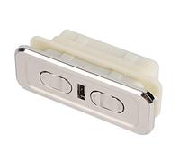 Akozon Sillas Reclinables Eléctricas Reclinables Eléctricas - Controlador de sofá Eléctrico de 5 Pines y 24 V, con Accionamiento de Motor USB 2, Varilla de Empuje de 12 V/29