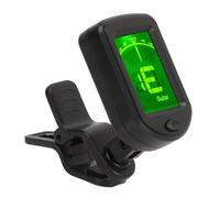 Akozon Sintonizador Electrónico digital: Sintonizador de Clamp/Holder-encendido Multifuncional para Instrumentos de Cadena con Detección de Metrónomo y Tono, Dispositivo de Ajuste de Alta Precisión