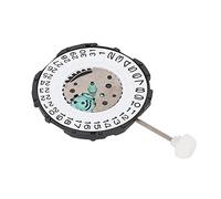 Akozon SL28 Tres Manos, Reparación de Accesorios de Accesorios de un Calendario de Cuarzo de Movimiento Fecha de Movimiento de la Pulsera Piezas (Calendario Doble)