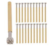 Akozon Sonda de Prueba de Resorte de 100 Piezas, 9 Claves Pruebas de Pasadores de Cargados, Suministros Industriales, 2.36 Mm P156 H