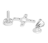 Akozon Soporte Adaptador de Hélice de Avión RC para Motores sin Escobillas C3550 C35536 C3542 C3548, Repuestos de Alta Aleación de Aluminio y Accesorios Ligeros de ala Fija