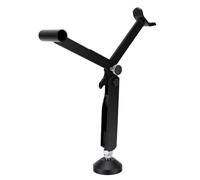 Akozon Soporte de Elevación para Motocicleta con Brazo Basculante y Soporte Lateral, de Rueda Trasera de Acero Al Carbono para Mantenimiento y Limpieza, Gato de Moto con