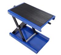 Akozon Soporte de Gato Elevador de Tijera para Motocicleta, Capacidad de 500 Kg, Ajustable de 3,35 a 13,39 Pulgadas, Polipasto de Bicicleta Plegable para Mantenimiento y Reparación