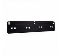 Akozon Soporte para Matrícula Delantera 2058800144, para Vehículos Europeos, Base de Montaje de Plástico Negro, Herrajes, Adaptador y Fijaciones