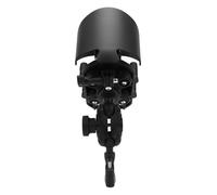 Akozon Soporte para Teléfono de Motocicleta, 8 Garras, a Prueba de Golpes, Soporte para Manillar de Teléfono Inteligente, Antirrobo para de Motocicleta con Parasol para