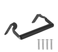 Akozon Soporte para teléfono de Motocicleta, Negro Aleación de Aluminio Soporte para teléfono de Bicicleta Soporte de navegación GPS Reemplazo del Soporte de la Barra Frontal