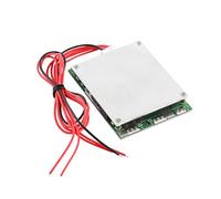 Akozon Tablero de protección, 4S 100A 12V Litio Li-Ion LiFePO4 Tablero de protección de batería de Litio con división equilibrada