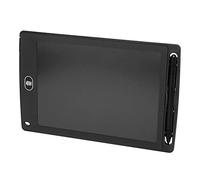 Akozon Tableta de Escritura LCD de 8,5 Pulgadas para Niños, Tablero de Escritura Colorido, Batería Incorporada, Color de Lápiz Aleatorio: Rojo, Negro, Azul (Black)